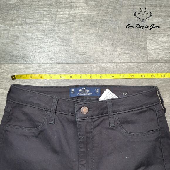 Hollister Juniors Curvy High Rise Jean Leggings Size 11 - Picture 3 of 6